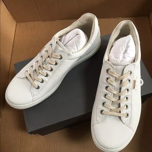 ecco soft perforated fashion sneaker